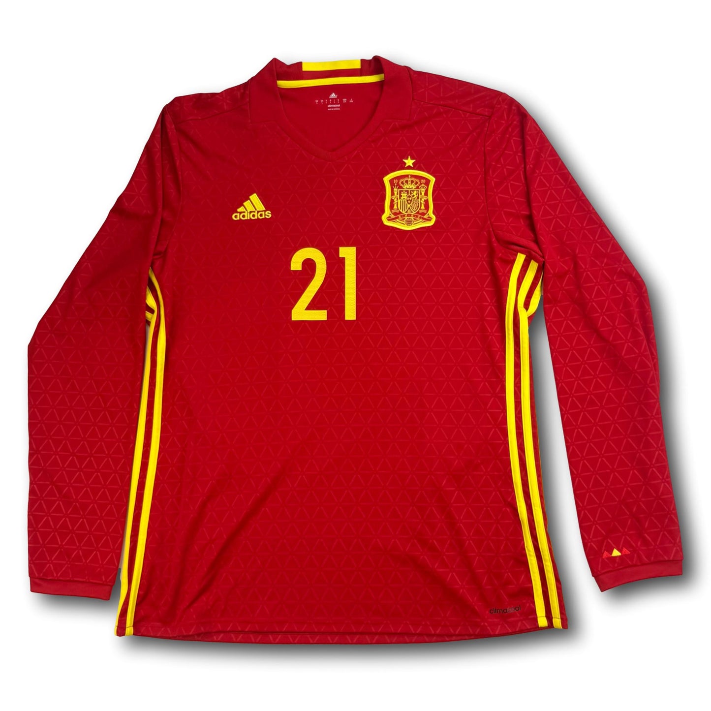 Spanien - 2016-17 - Heim - L - adidas - Silva #21