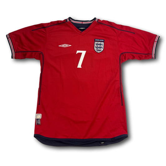 England - 2002-04 - Away - M - Umbro - Beckham #7