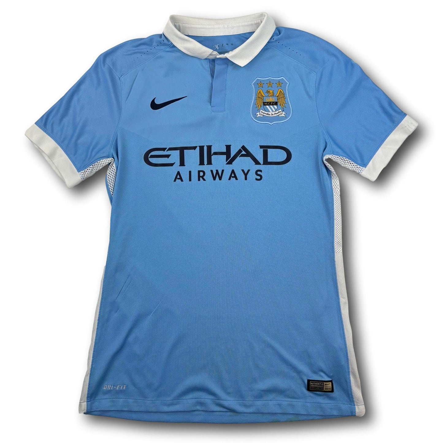 Manchester City - Saison 2015-2016 - Domicile - Taille M - Nike - Sterling n°7