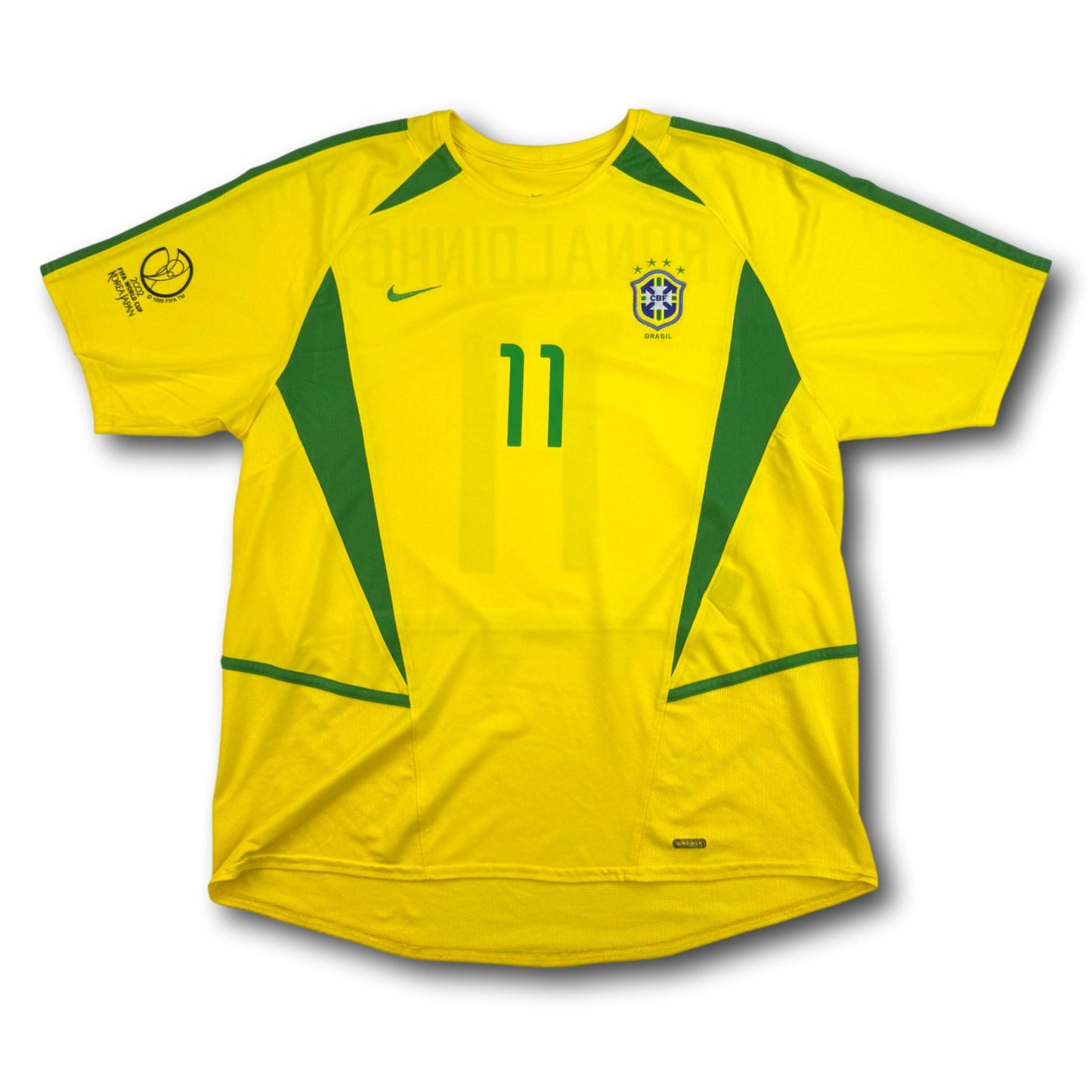 Brasilien - 2002 - Heim - L - Nike - Ronaldinho #11
