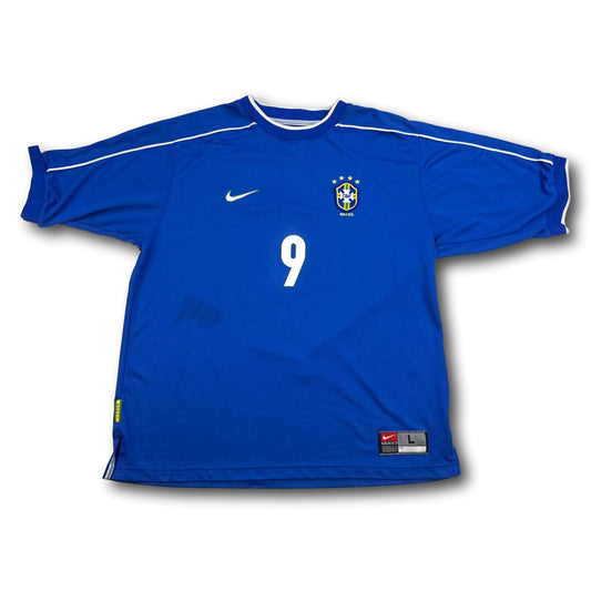 Brazil - 1998-2000 - Away - L - Nike - Ronaldo #9