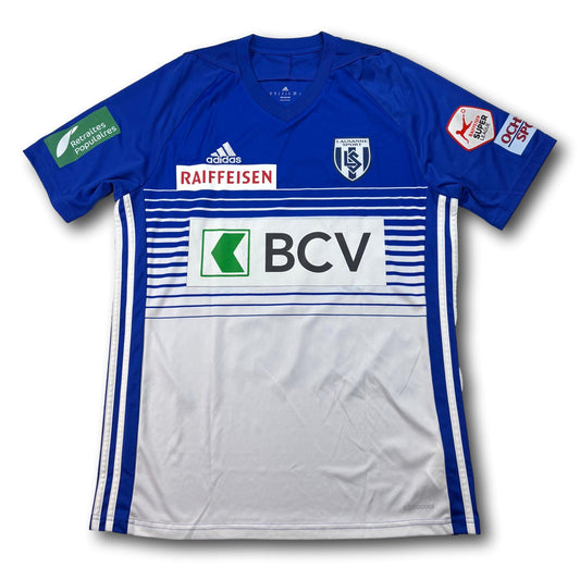 FC Lausanne-Sport - 2017-2018 - Porté en match - Domicile - M - adidas - Kololli #7