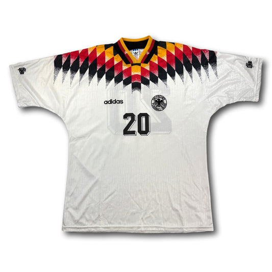Allemagne - 1994-95 - Domicile - XL - adidas - Effenberg n° 20