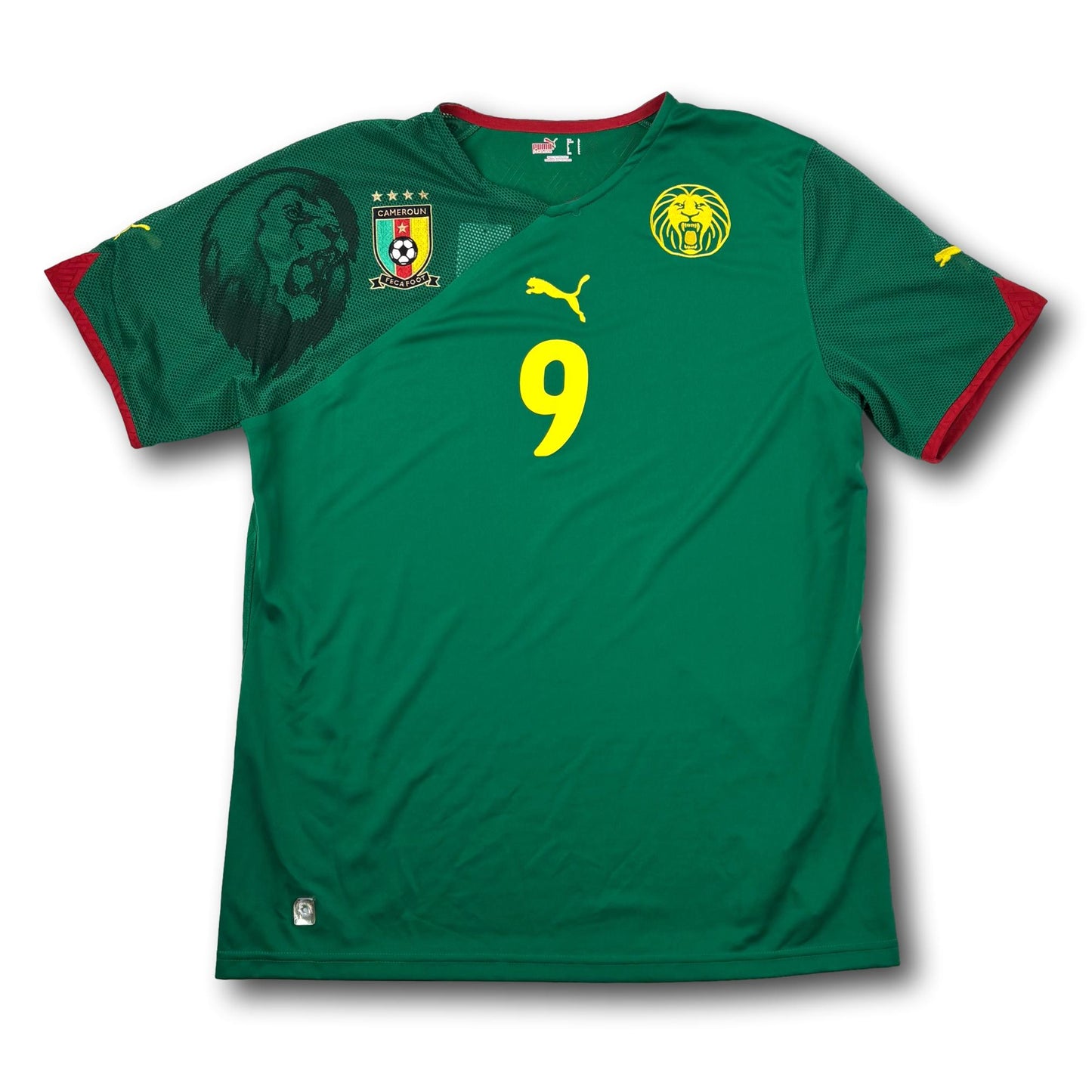 Kamerun - 2010-11 - Heim - L - Puma - Eto'o #9