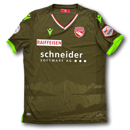 FC Thoune - 2020-21 - Porté en match - Extérieur - G - Macron - Sutter #34