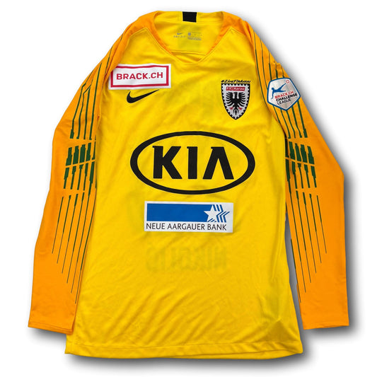 FC Aarau - 2019-20 - Tenue de match - Gardien de but - M - Nike - Nikolic #23