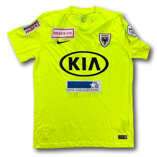 FC Aarau - 2018-19 - Maillot porté à l'extérieur - L - Nike - Thaler #2