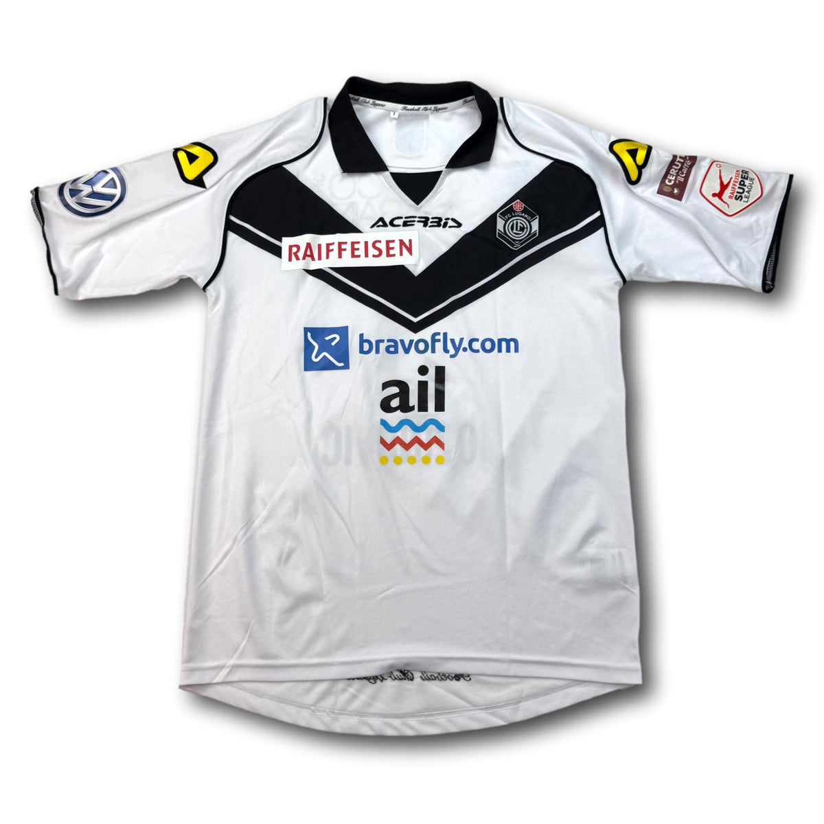 FC Lugano - 2015-16 - Porté en match - Extérieur - L - Acerbis - Jozinović #3