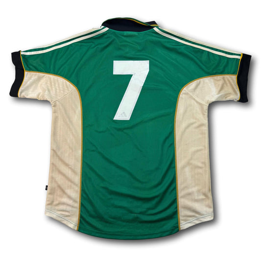 Südafrika - 1999-2002 - Matchworn - Auswärts - L - adidas - #7 - signiert