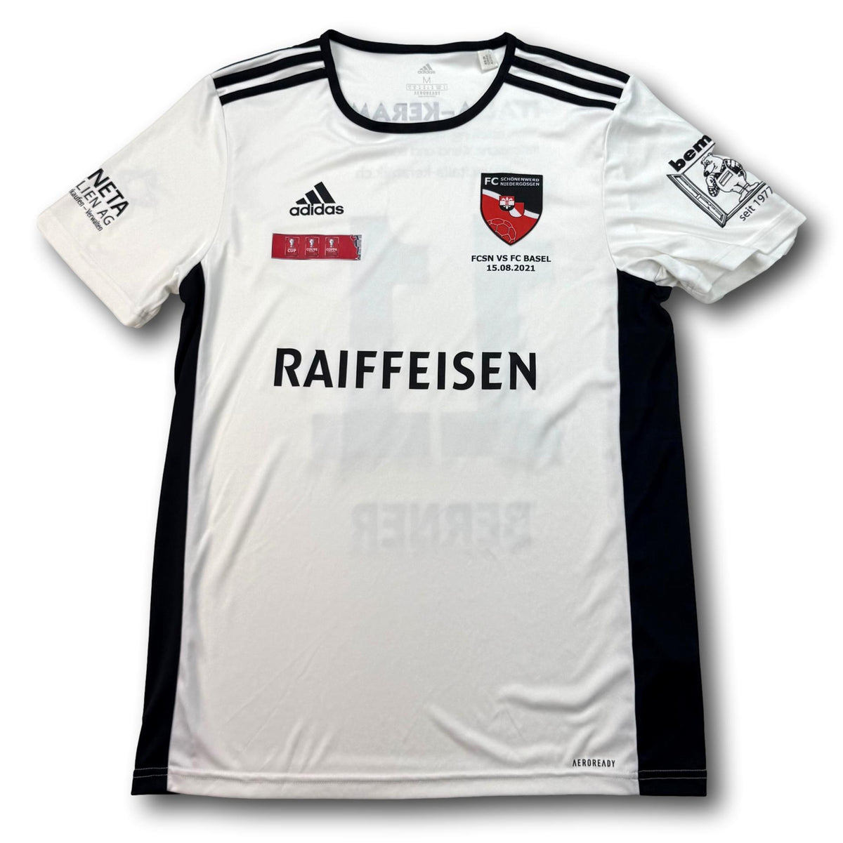 FC Schönenwerd-Niedergösgen - 2021 - Match-worn - Away - M - adidas - Berner #11