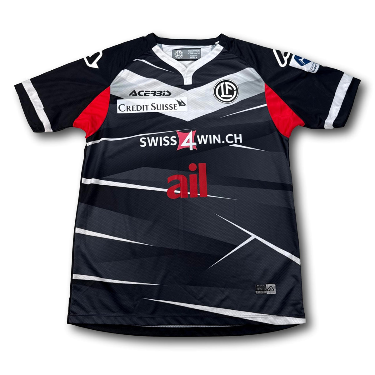 FC Lugano - 2021-2022 - Porté en match - Domicile - XL - Acerbis - Maric #5