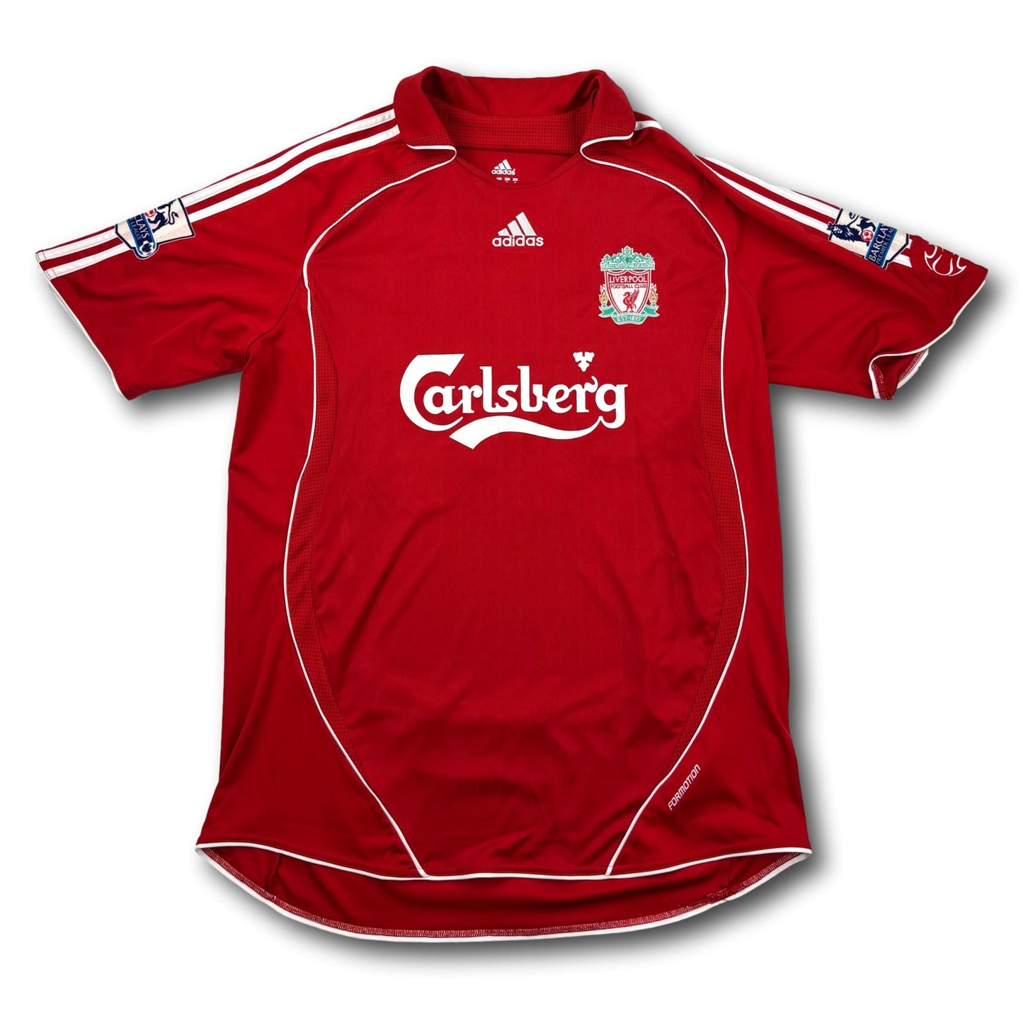 Liverpool FC - 2006-08 - Domicile - XL - adidas - Hobbs #46