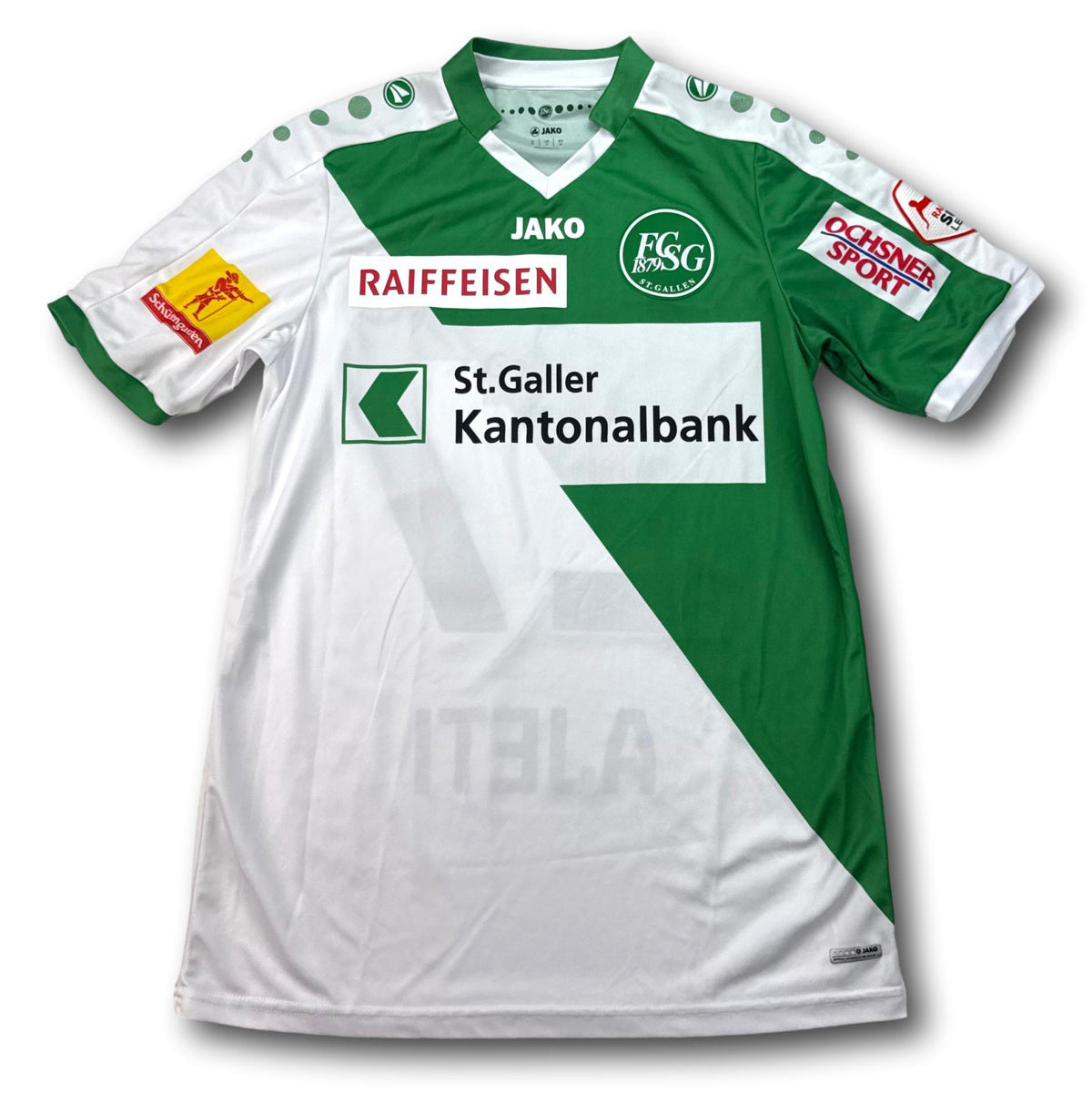 FC St. Gallen - 2016-17 - Matchworn - Heim - M - Jako - Ajeti #27