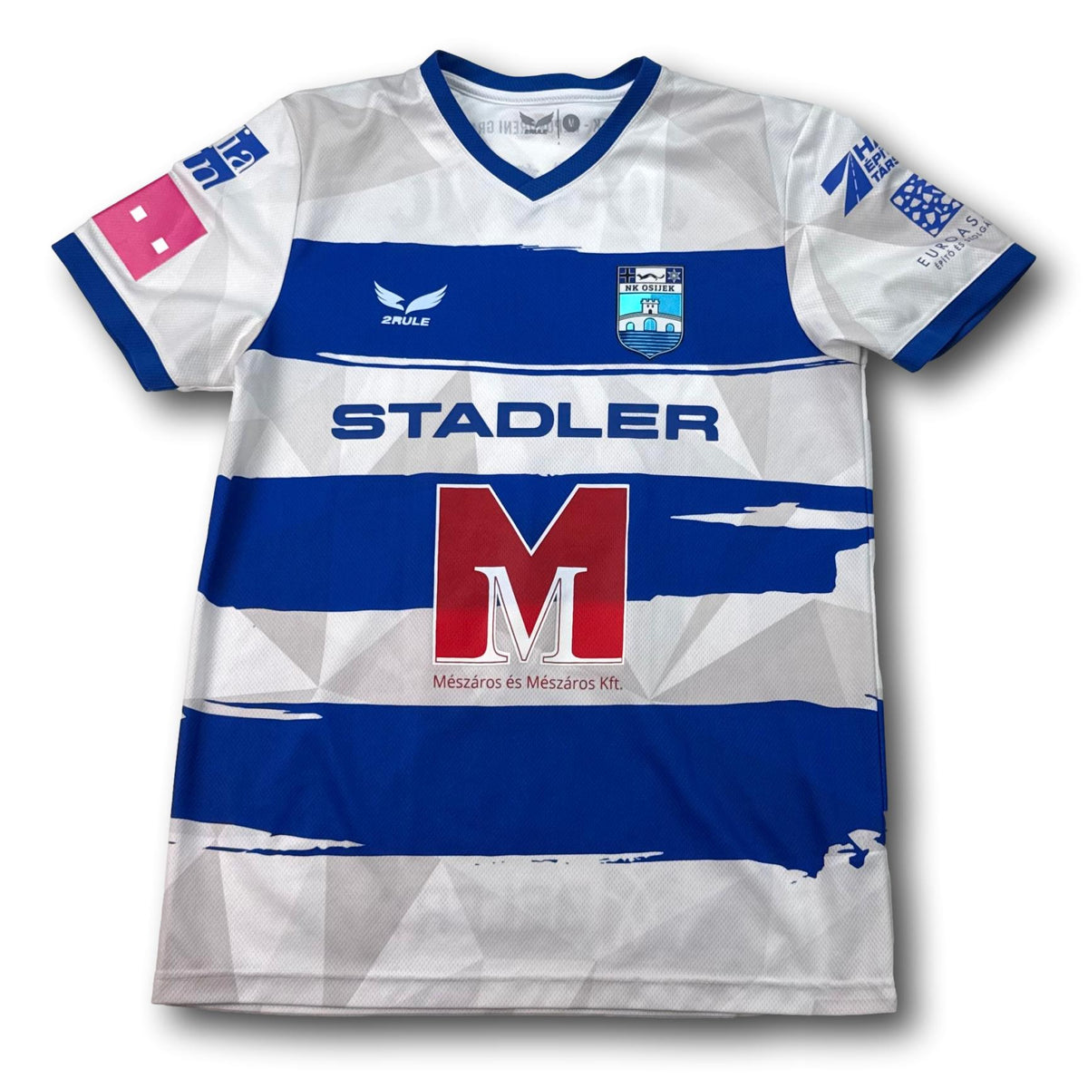 NK Osijek - 2021-22 - Matchworn - Heim - M - 2rule - Jugović #7