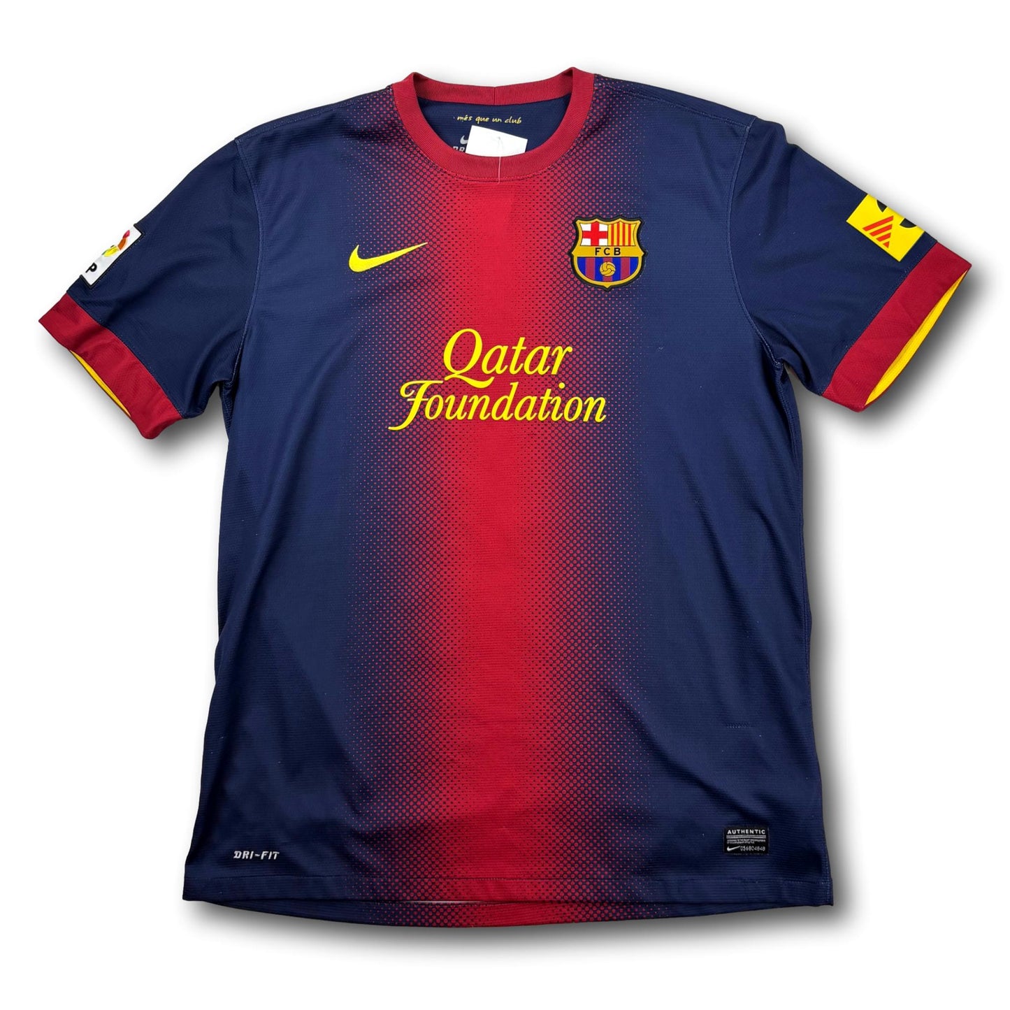 FC Barcelone - 2012-13 - Domicile - L - Nike - Xavi #6