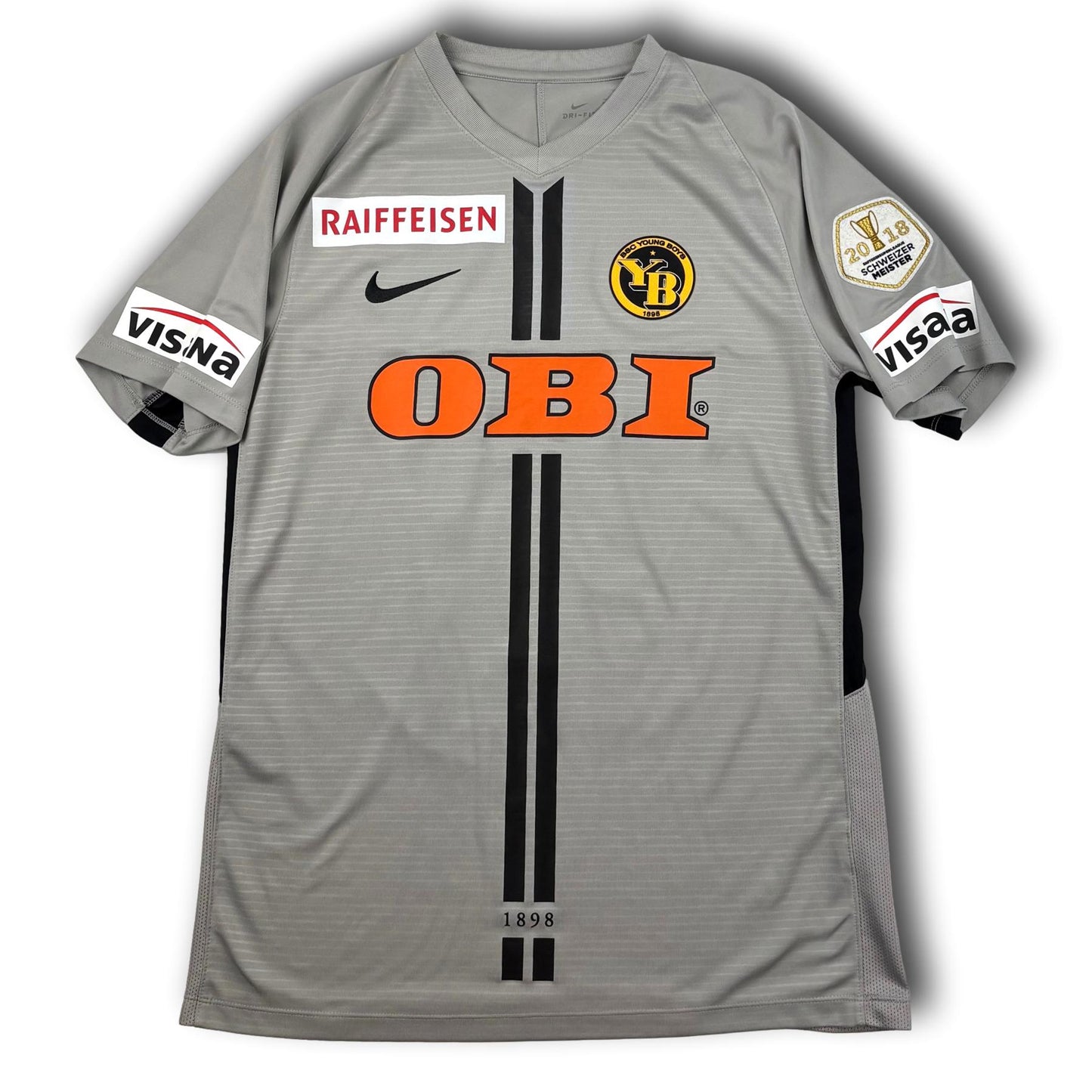 BSC Young Boys - 2018-19 - Matchworn - Auswärts - M - Nike - Moumi Ngamaleu #13