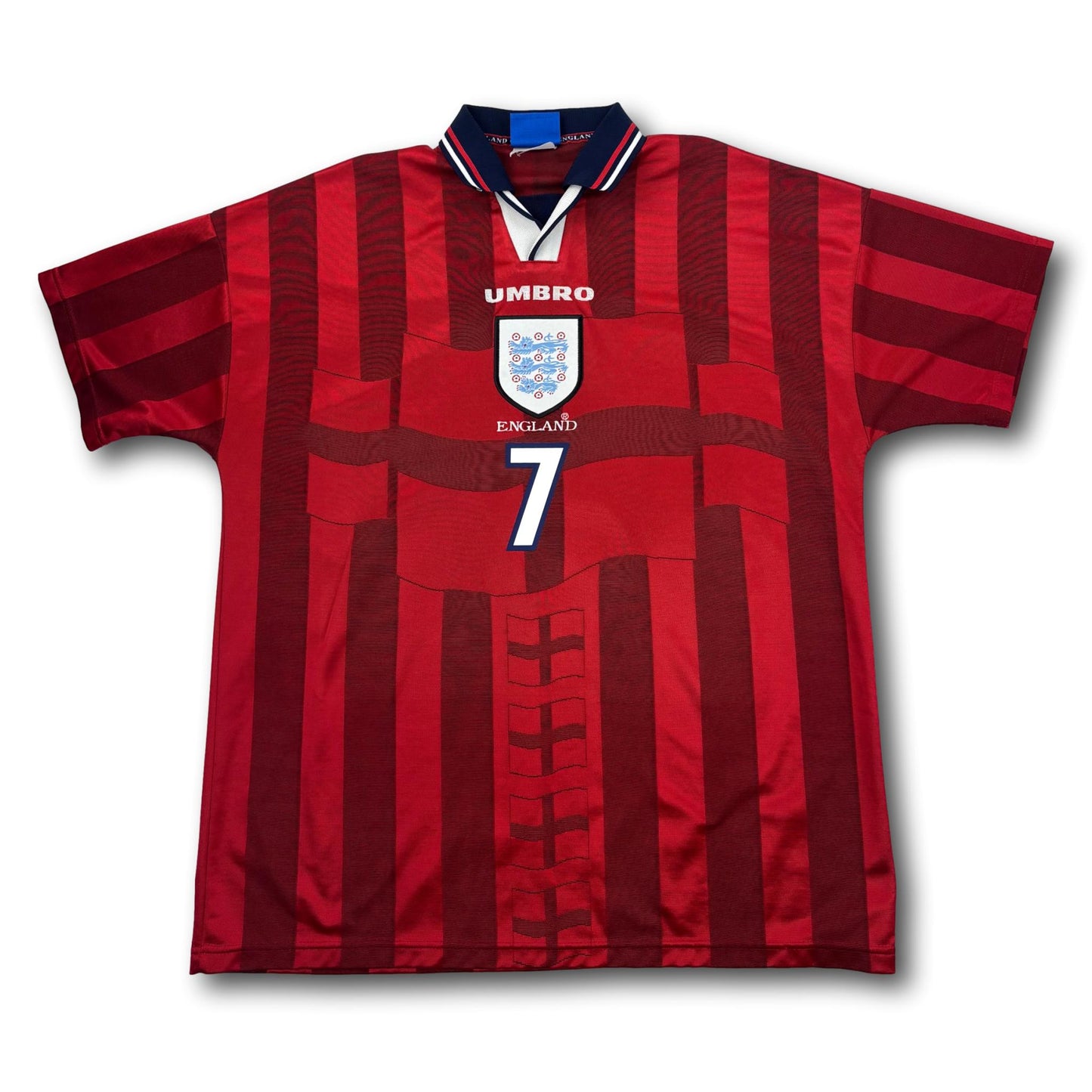 England - 1997-99 - Auswärts - XL - Umbro - Beckham #7