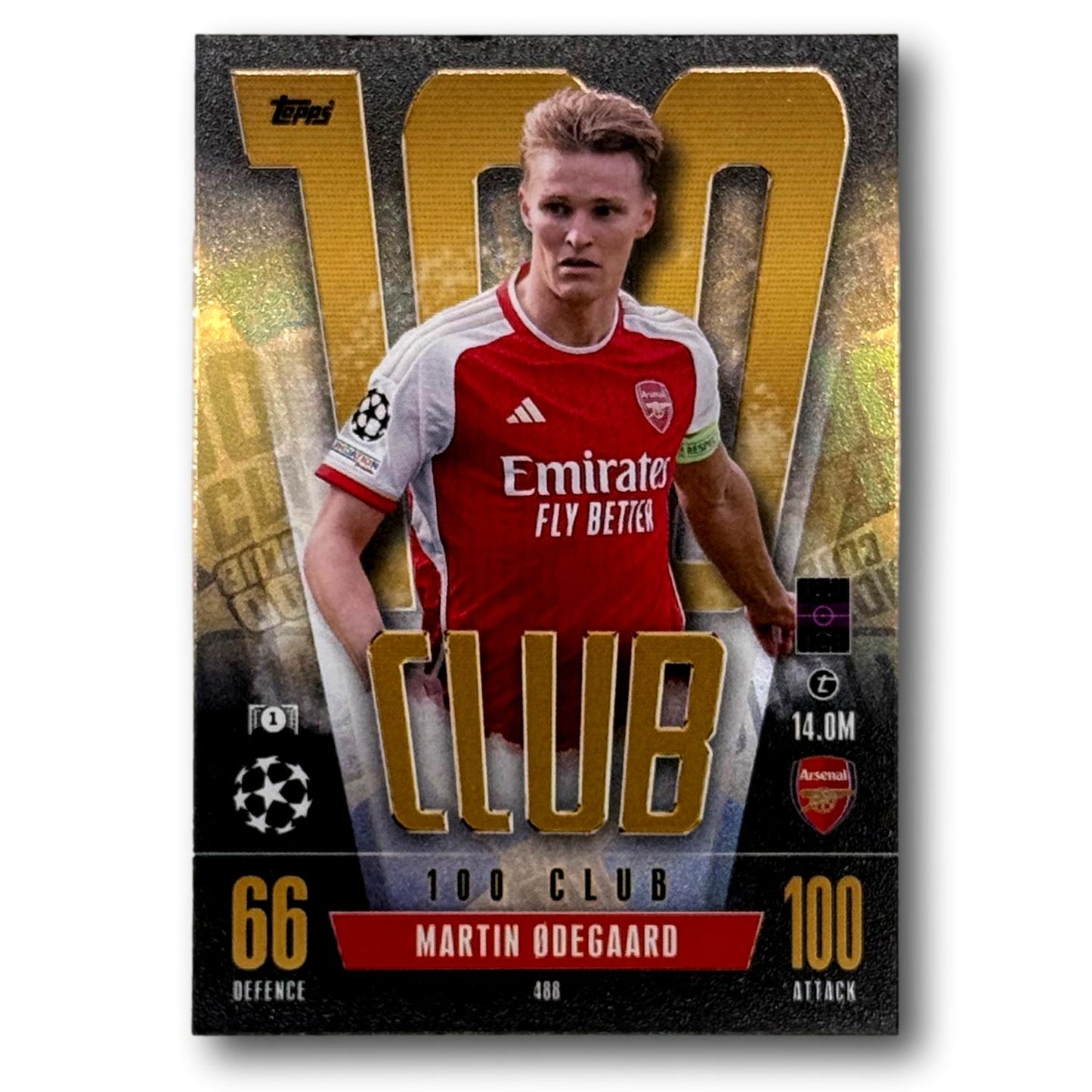 Topps Match Attax 2023/24 - 100 Club - Martin Odegaard