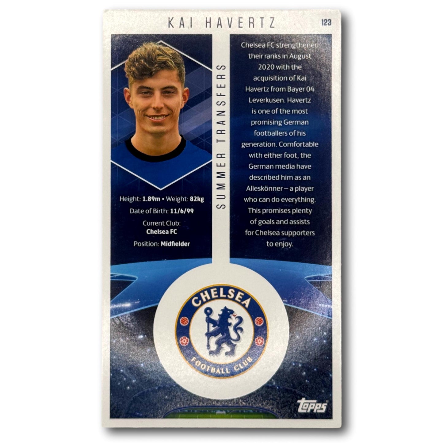 Topps UEFA Best of the Best 2020/21 - Summer Transfers - Kai Havertz