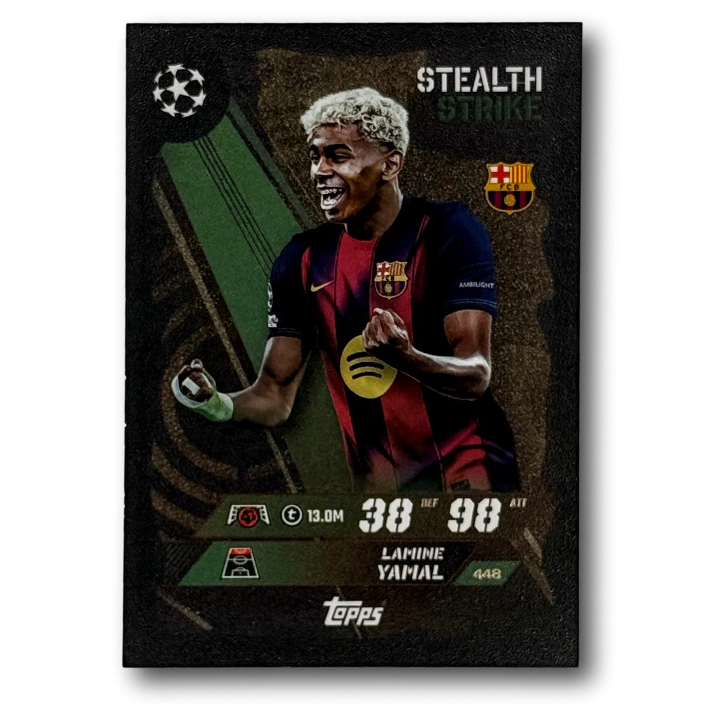 Topps Match Attax 2025/26 - Stealth Strike - Lamine Yamal