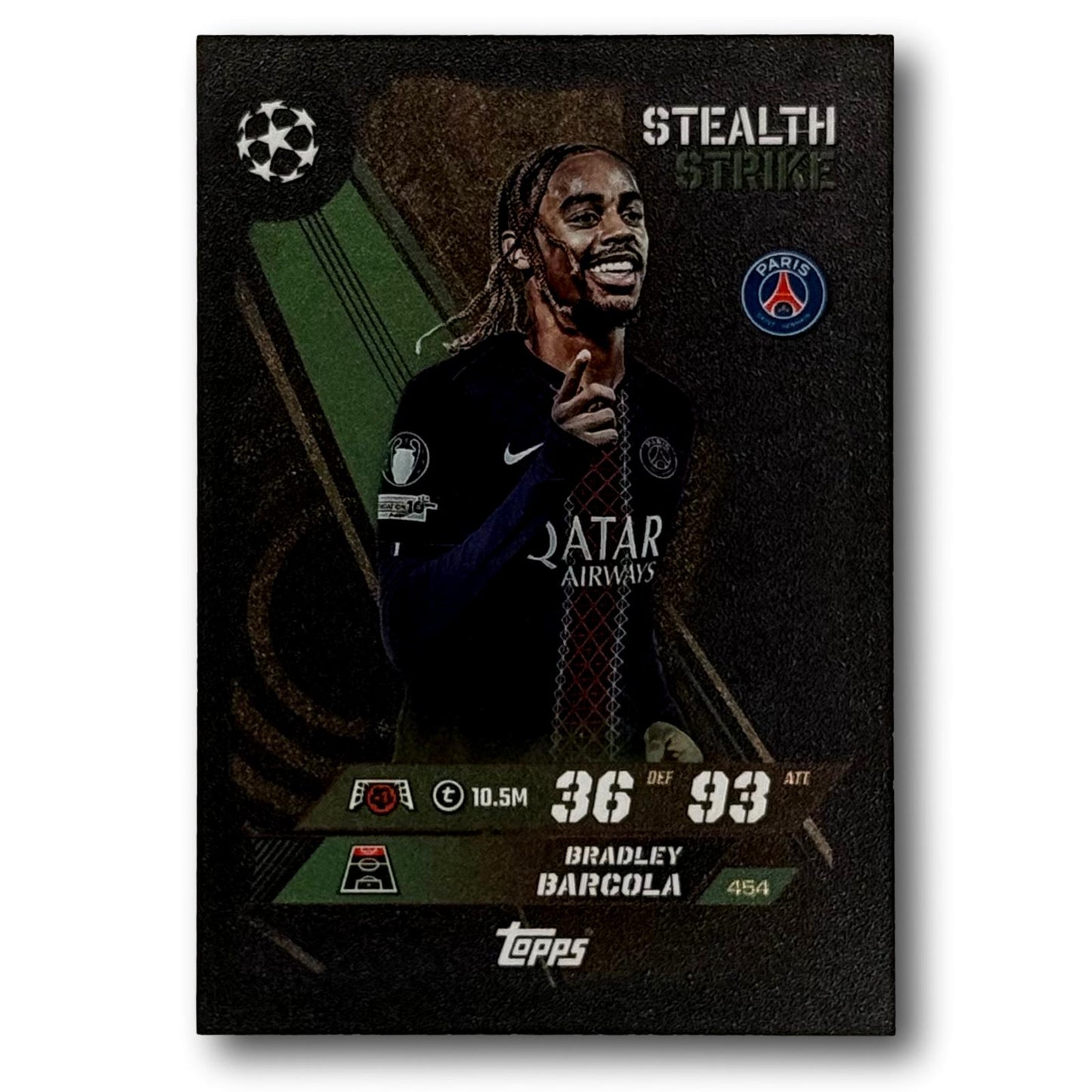 Topps Match Attax 2025/26 - Coup furtif - Bradley Barcola