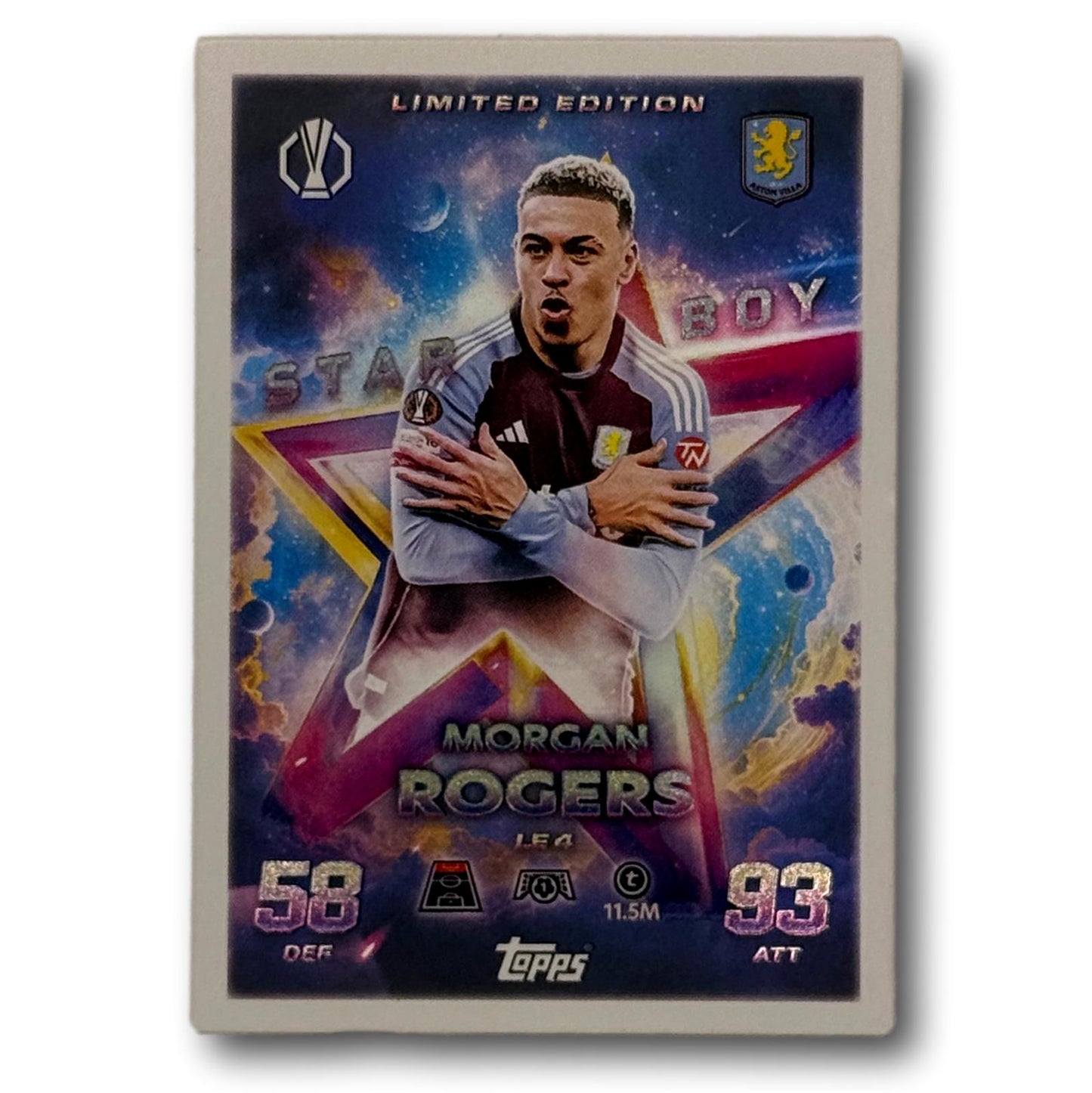Topps Match Attax 2025/26 - Star Boy Édition Limitée - Morgan Rogers