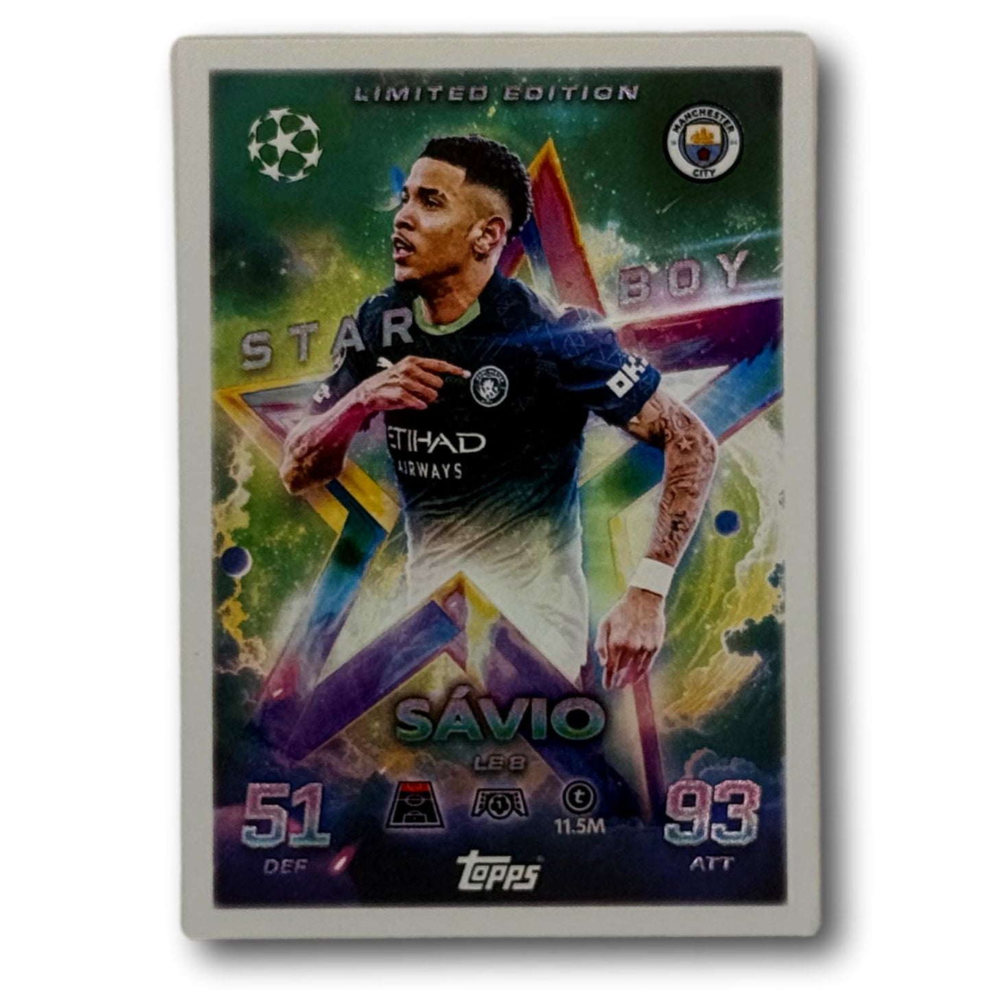 Topps Match Attax 2025/26 - Star Boy Limited Edition - Sávio