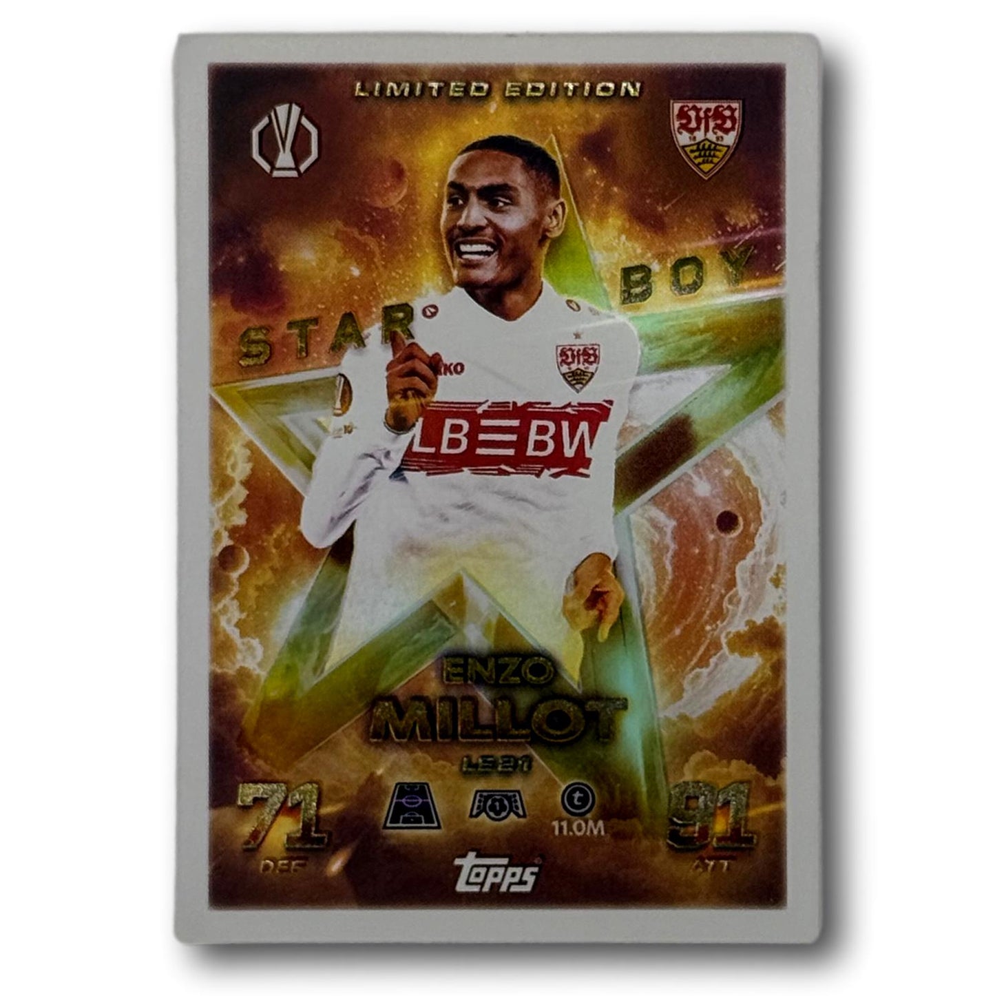 Topps Match Attax 2025/26 - Star Boy Édition Limitée - Enzo Millot