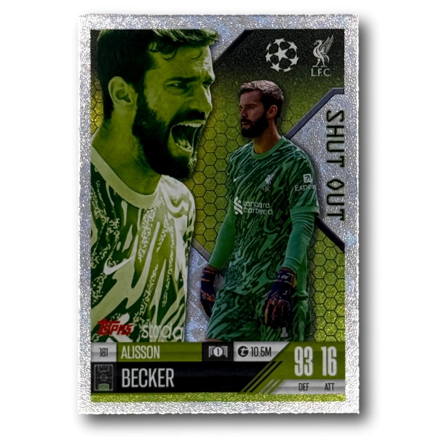 Topps Match Attax 2024/25 - Shut Out - Alisson Becker