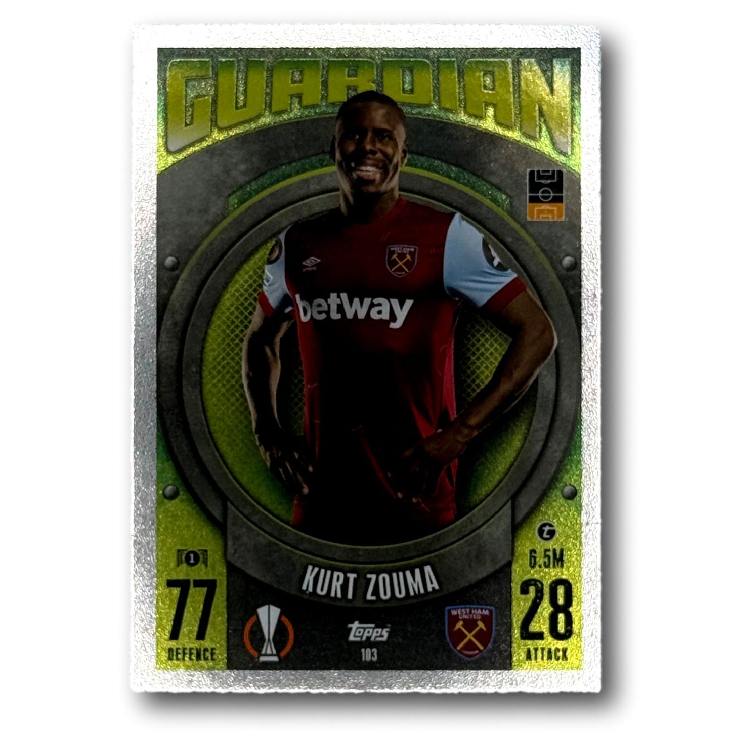 Topps Match Attax 2023/24 - Guardian - Kurt Zouma