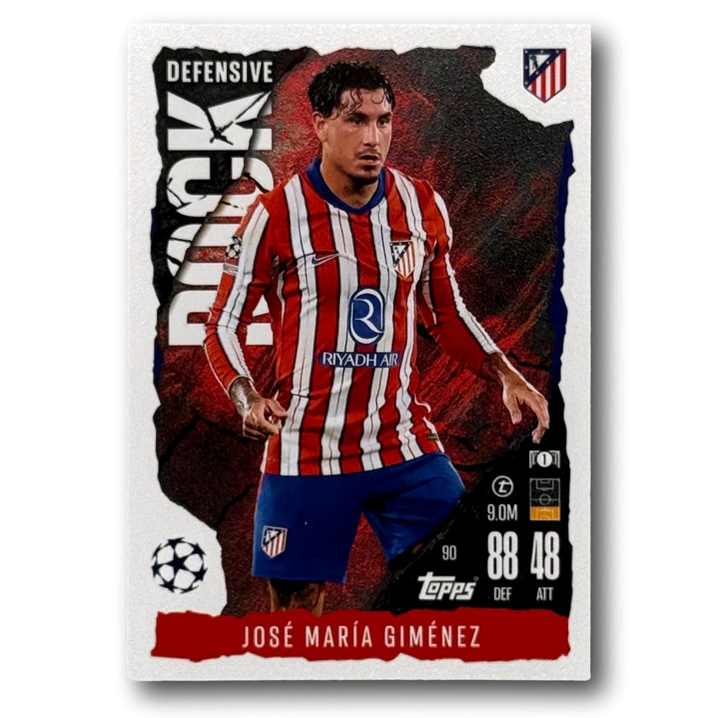 Topps Match Attax 2024/25 - Defensive Rock - José María Giménez