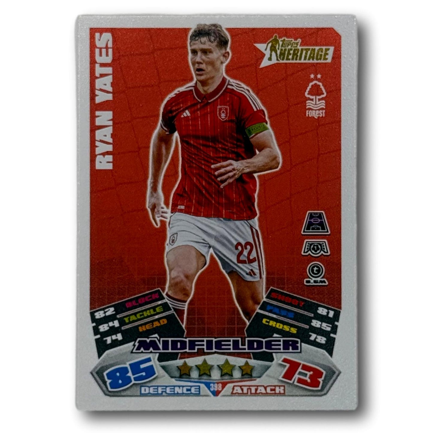 Topps Match Attax 2025/26 - Midfielder - Ryan Yates