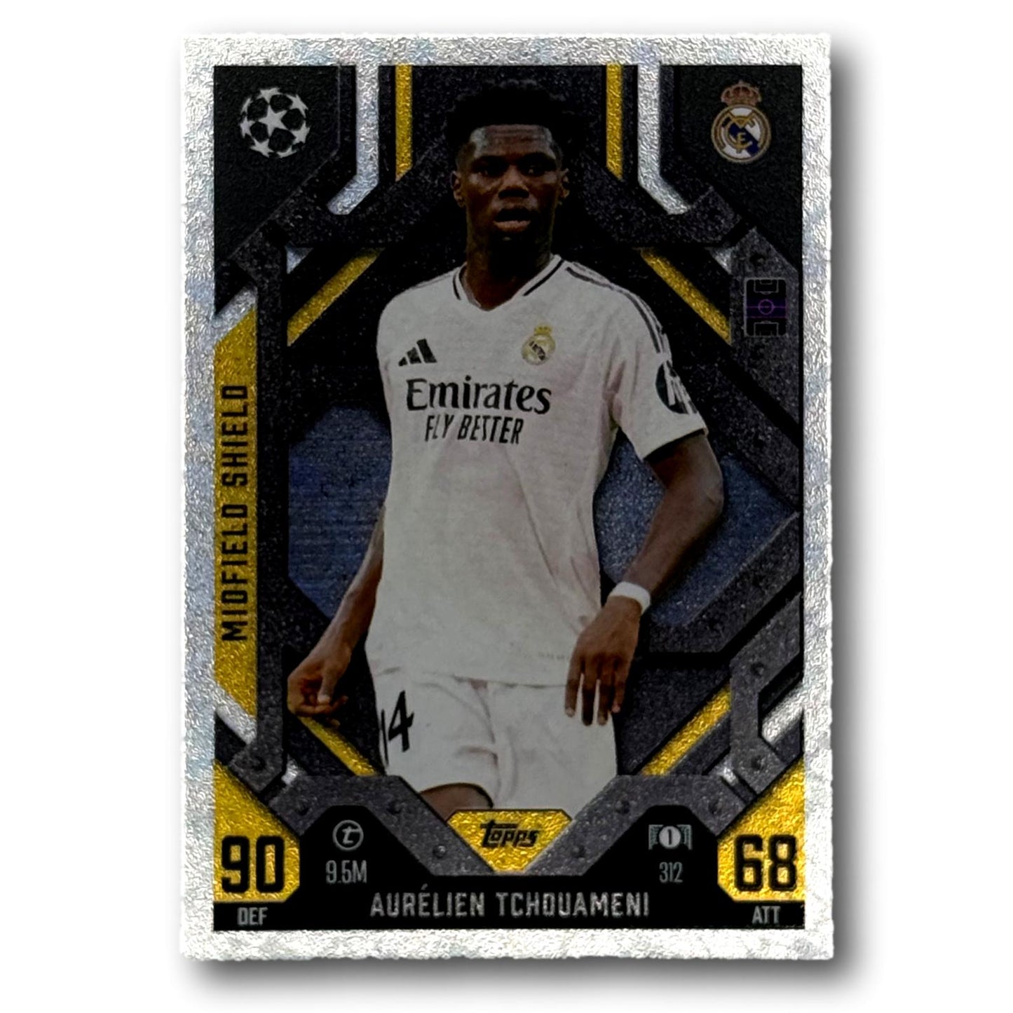 Topps Match Attax 2024/25 - Midfield Shield - Aurélien Tchouaméni