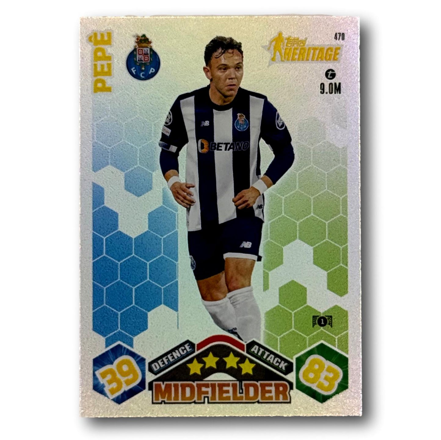 Topps Match Attax 2023/24 - Midfielder - Pepê