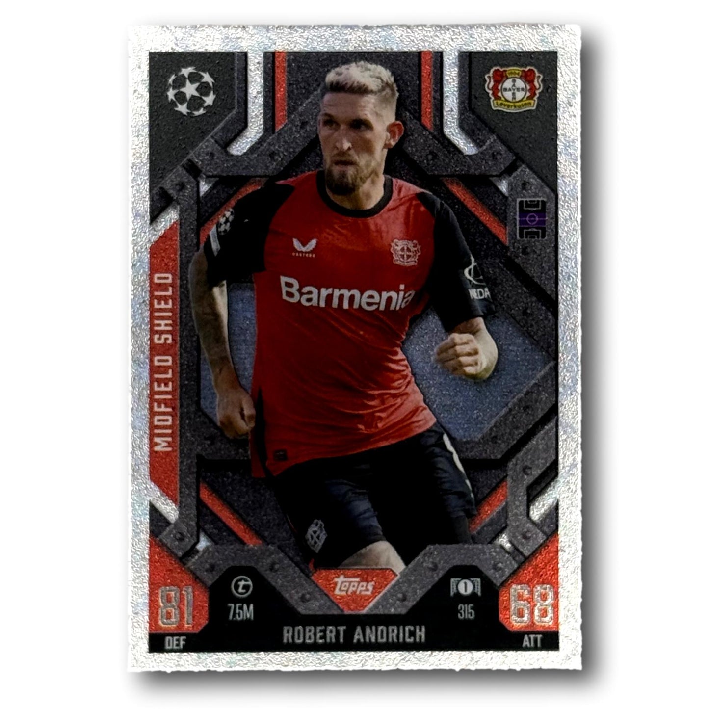 Topps Match Attax 2024/25 - Midfield Shield - Robert Andrich