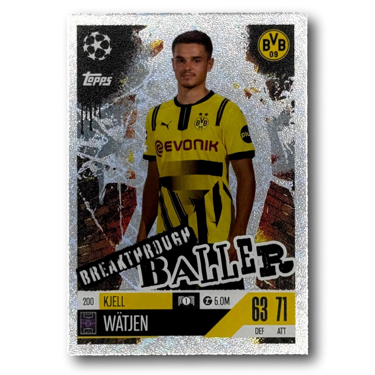 Topps Match Attax 2024/25 - Breakthrough Baller - Kjell Wätjen
