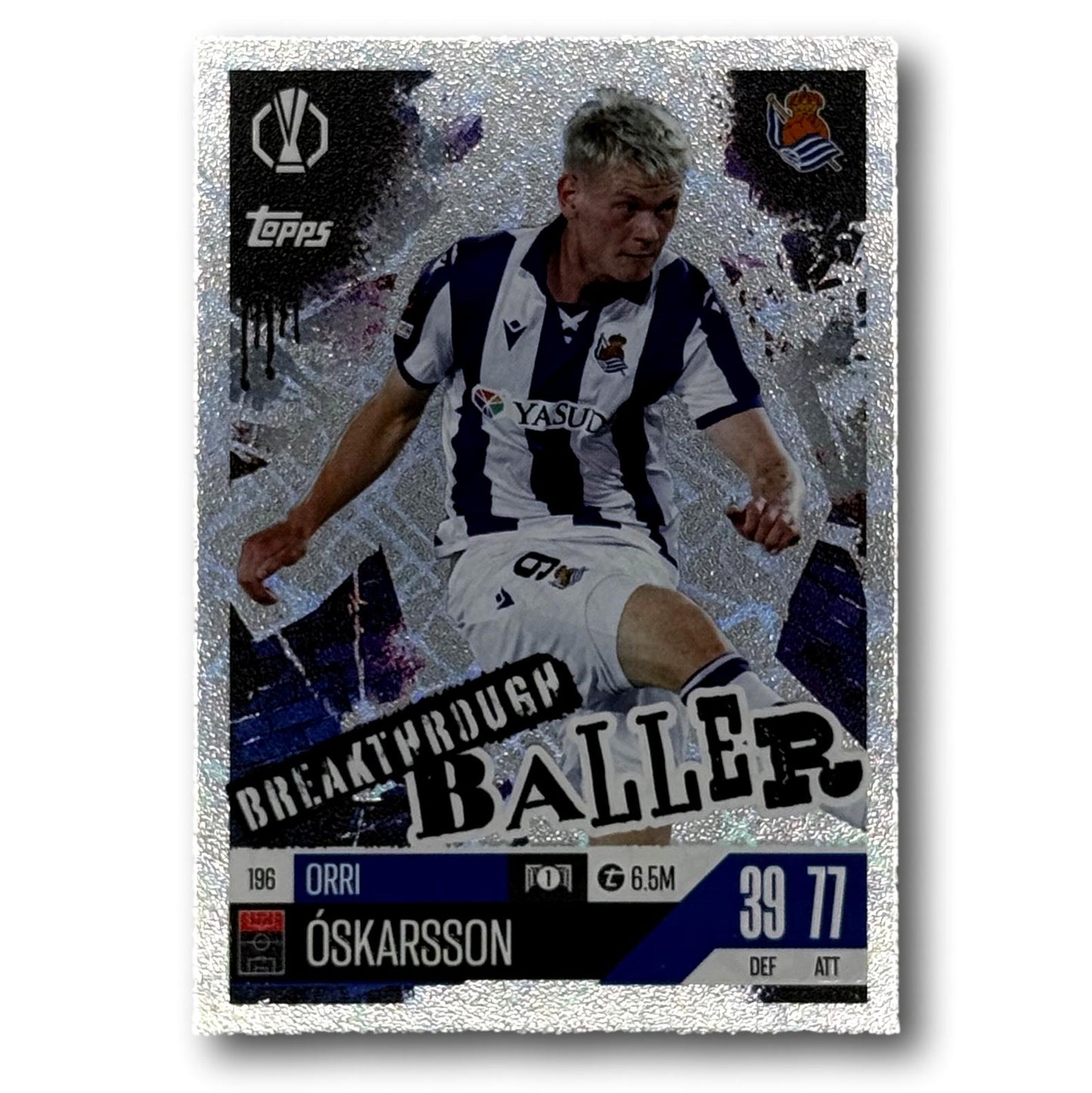 Topps Match Attax 2024/25 - Breakthrough Baller - Orri Óskarsson