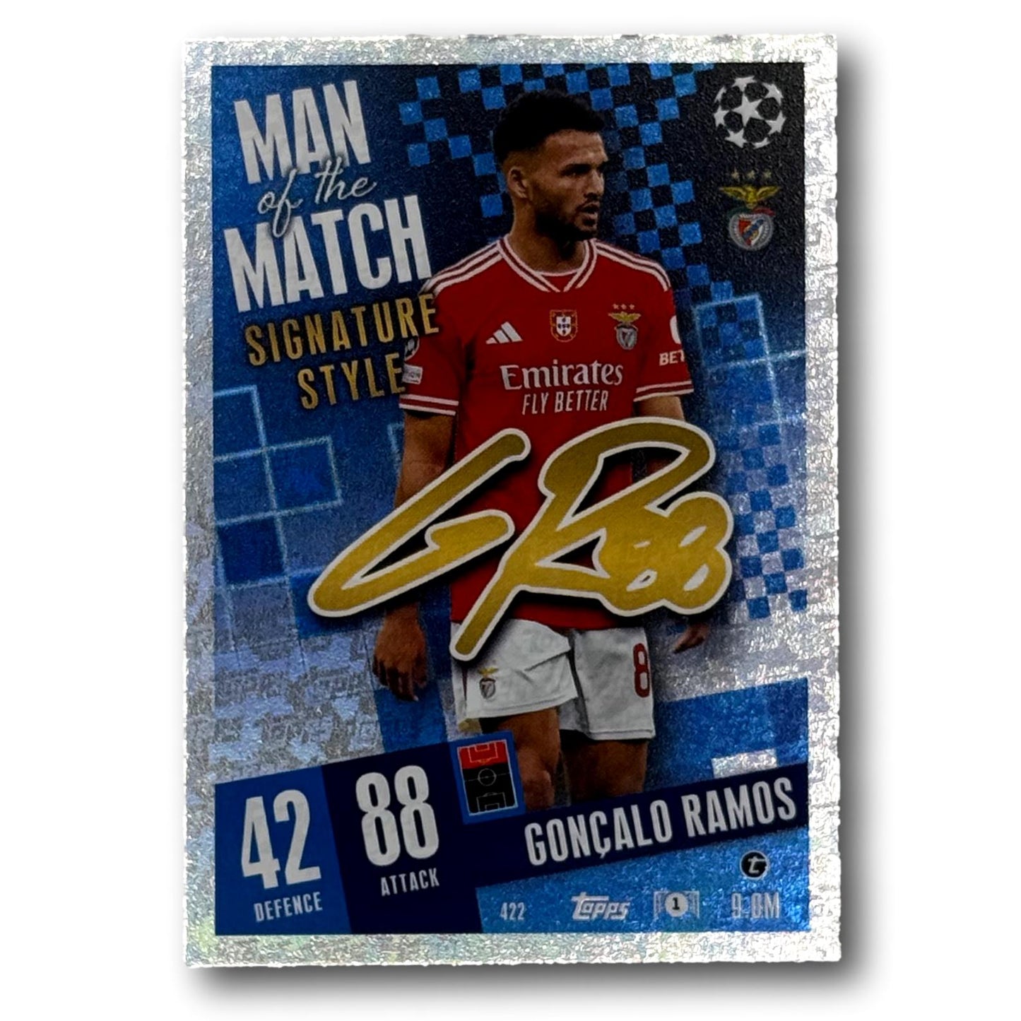 Topps Match Attax 2023/24 - Man of the Match / Signature Style - Gonçalo Ramos