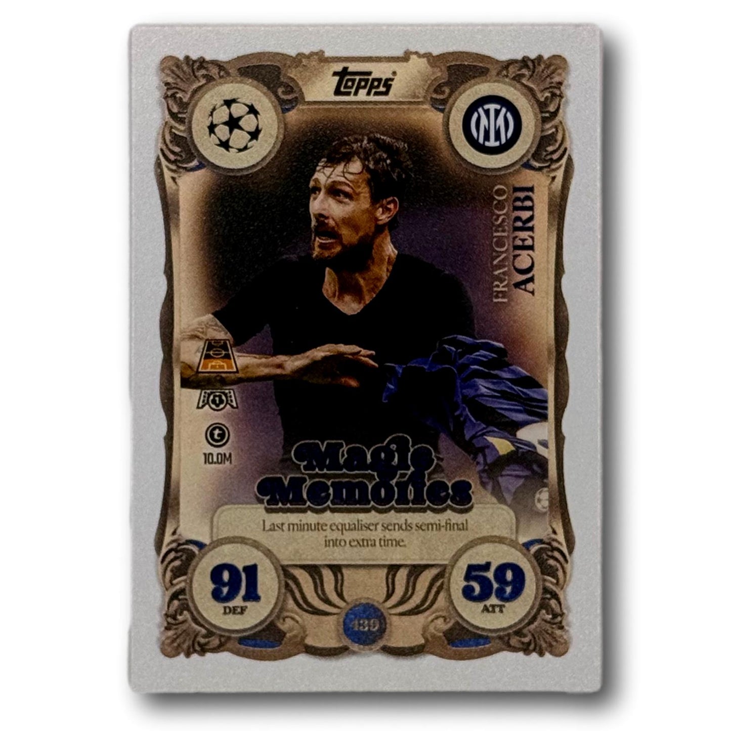 Topps Match Attax 2025/26 - Souvenirs magiques - Francesco Acerbi