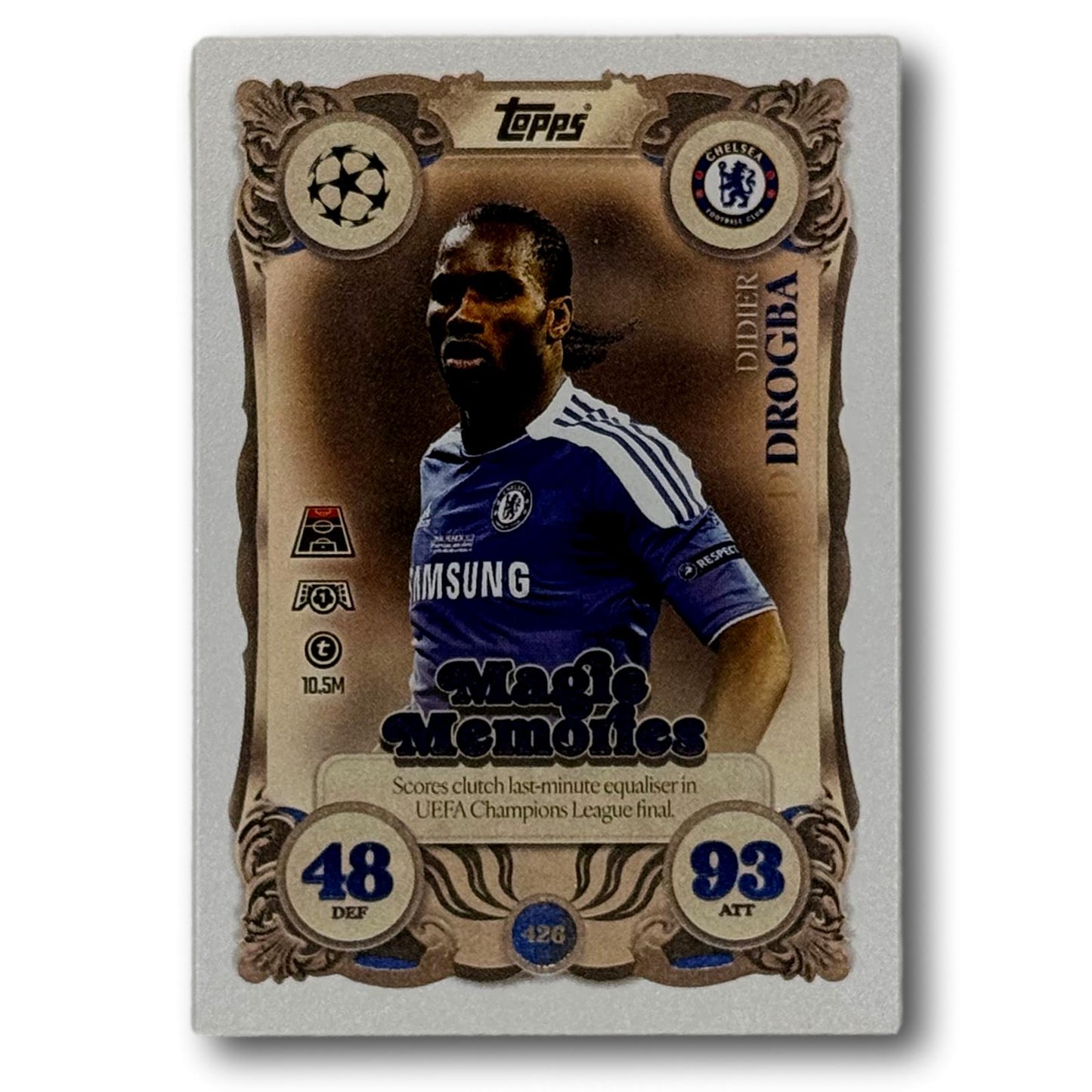 Topps Match Attax 2025/26 - Souvenirs magiques - Didier Drogba