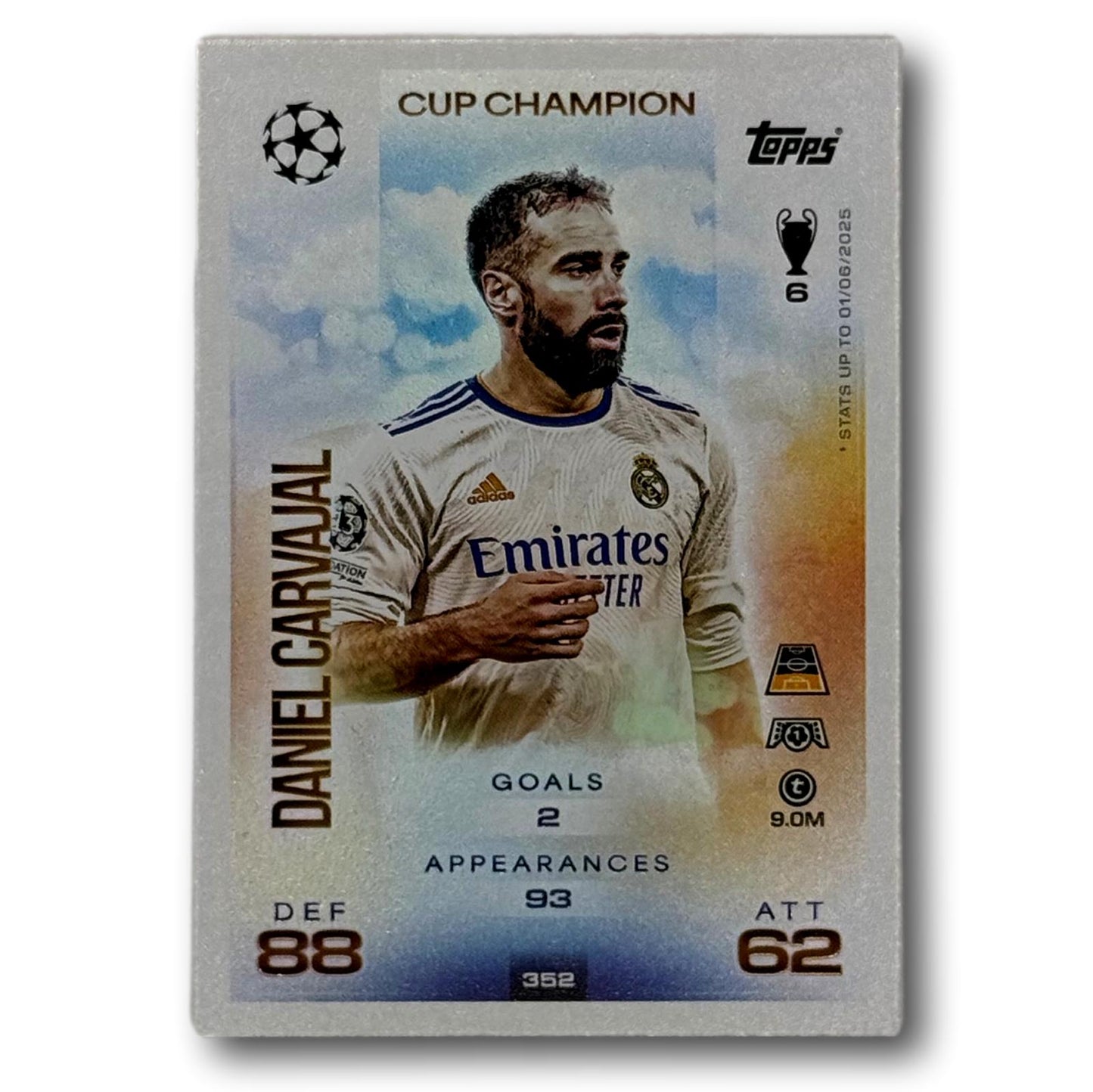 Topps Match Attax 2025/26 - Cup Champion - Daniel Carvajal