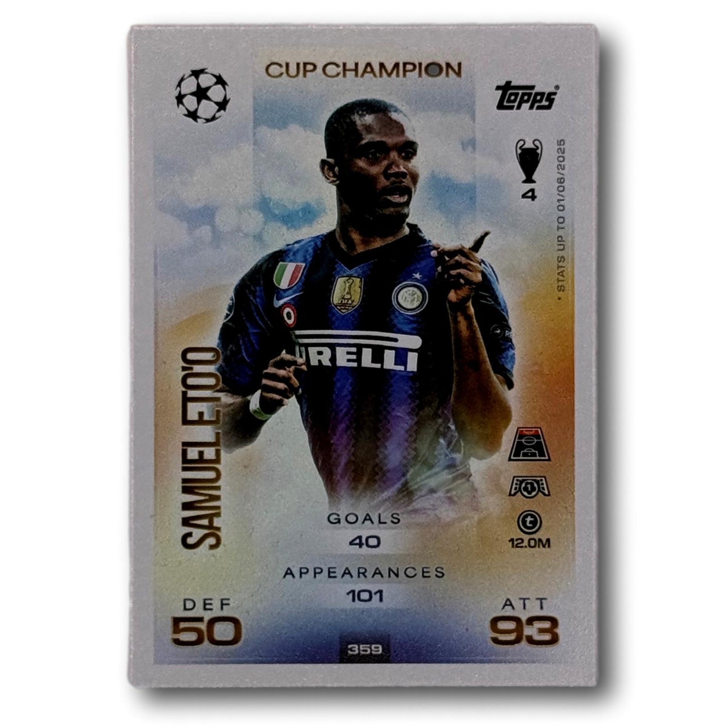 Topps Match Attax 2025/26 - Cup Champion - Samuel Eto'o
