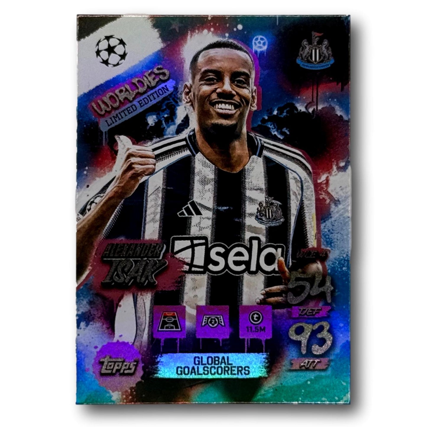 Topps Match Attax 2025/26 - Worldies Limited Edition - Alexander Isak