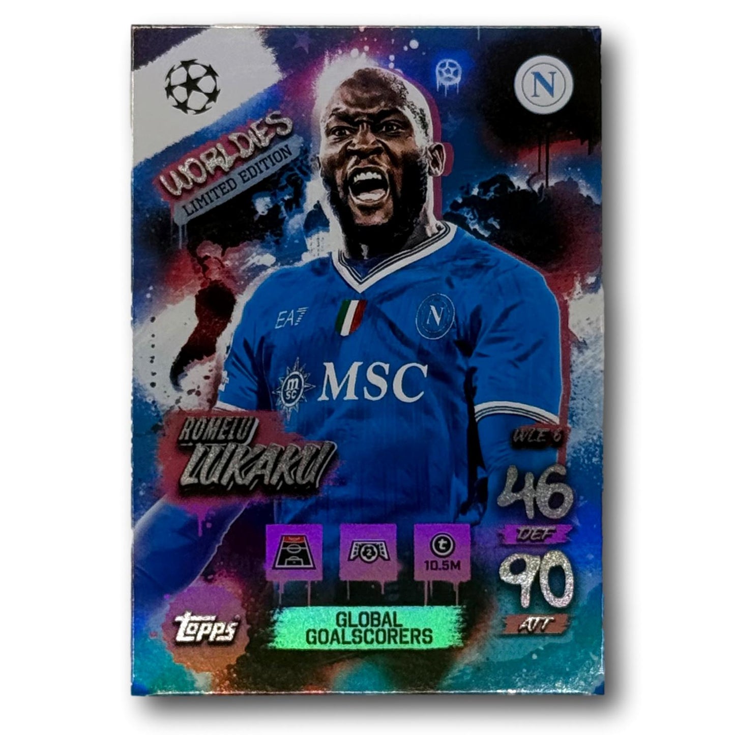 Topps Match Attax 2025/26 - Édition limitée Worldies - Romelu Lukaku