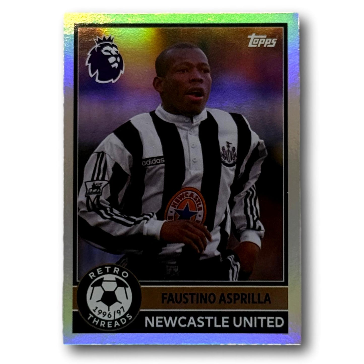 Topps Premier League 2025/26 - Retro Threads - Faustino Asprilla