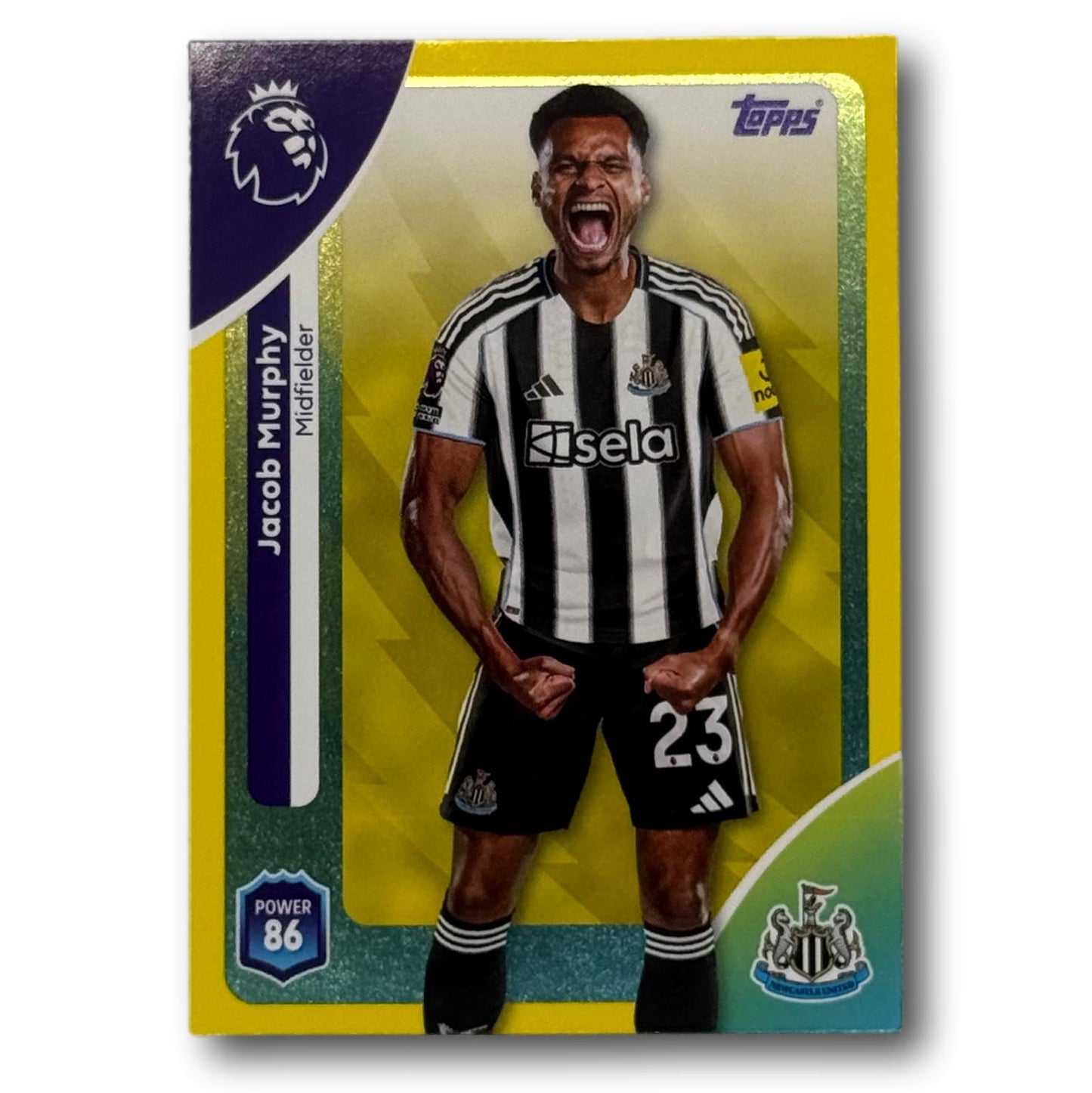 Topps Premier League 2025/26 - Yellow Parallel - Jacob Murphy