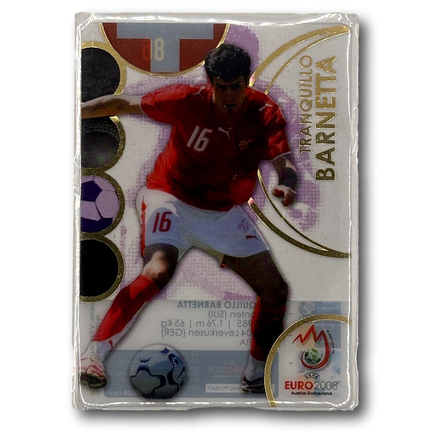 UEFA Euro 2008 - Gold Ultra Card - Tranquillo Barnetta