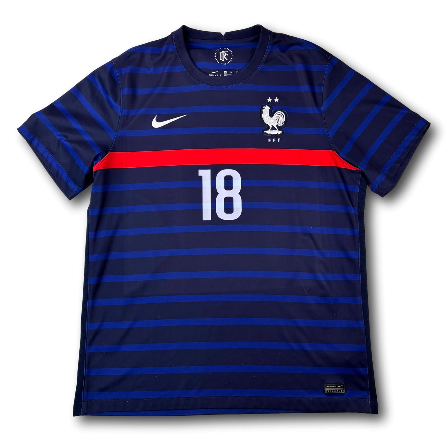 France - 2020-21 - Domicile - XL - Nike - Fekir n° 18