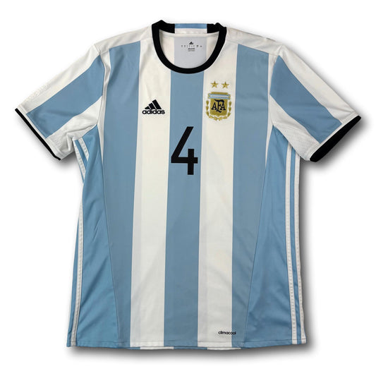 Argentine - 2016-17 - Domicile - L - adidas - Zabaleta #4