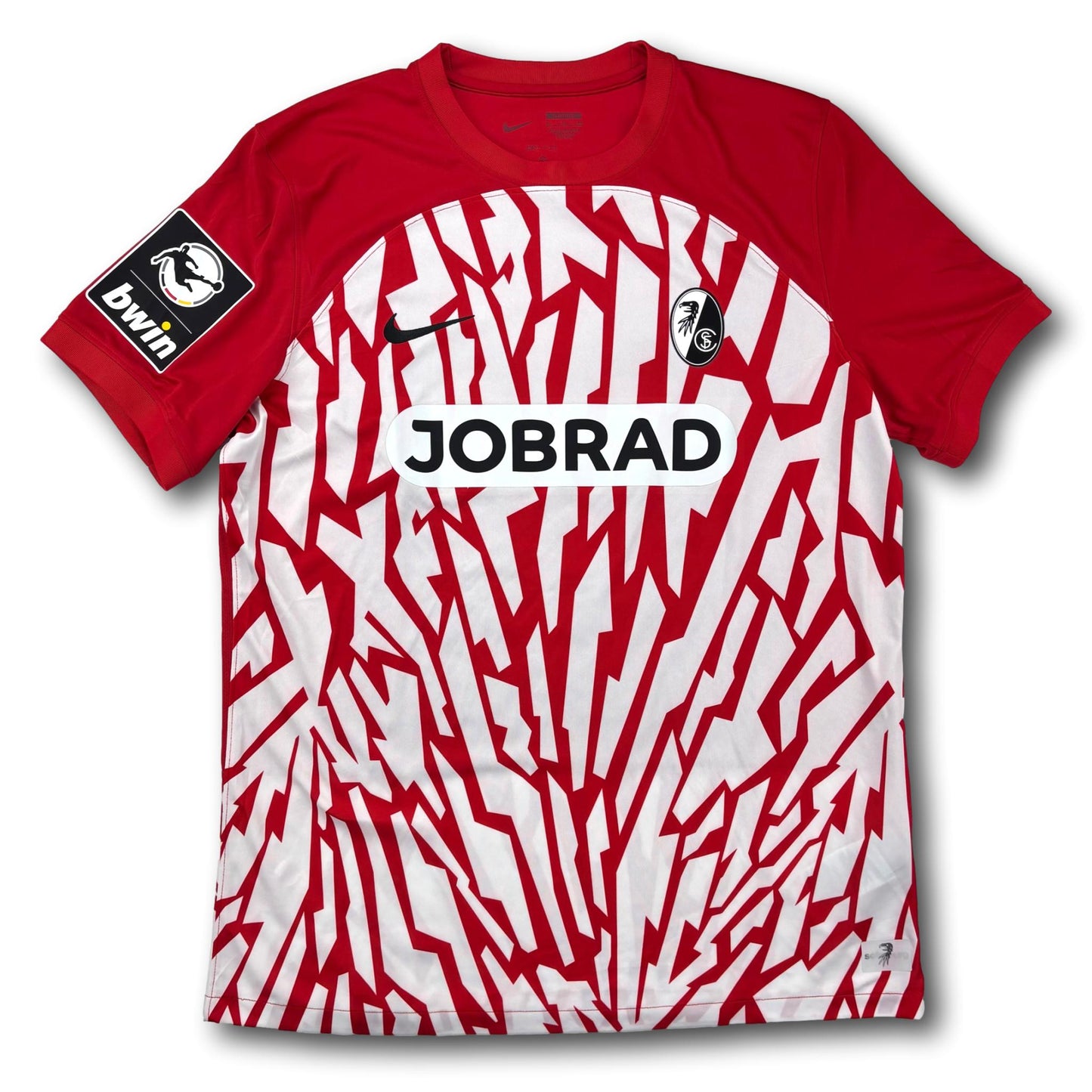 SC Fribourg - 2023-24 - Maillot porté en match - Domicile - XL - Nike - M. Breunig #29